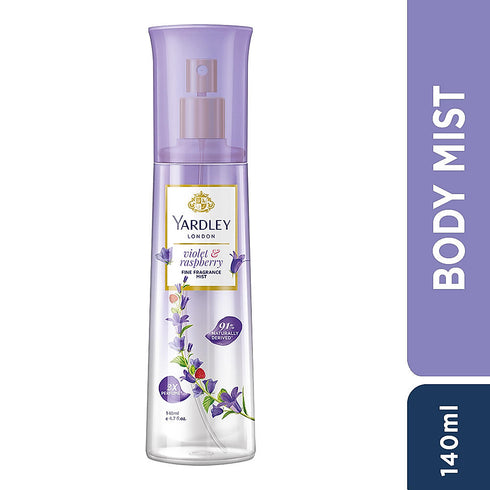 Yardley Fine Fragrance Mist – Violet & Raspberry