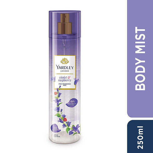 Yardley Fine Fragrance Mist – Violet & Raspberry