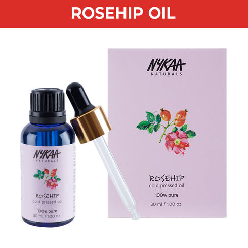 Nykaa Naturals Rosehip 100% Pure Cold Pressed Face Oil