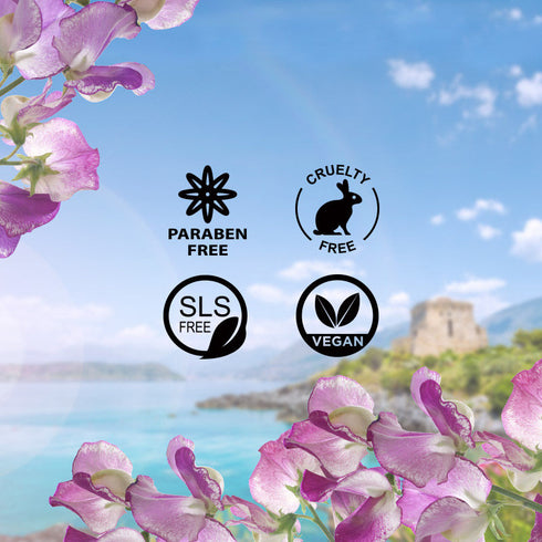 Wanderlust Sicilian Sweet Pea Floral Perfume Mist for Body & Hair