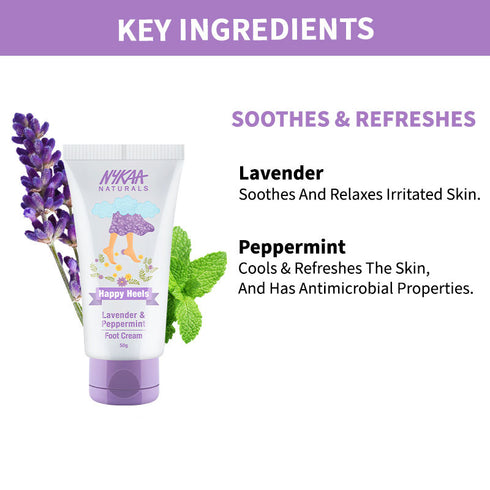 Nykaa Happy Heels Foot Cream - 50gm