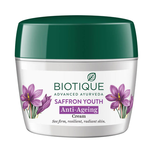 Biotique Saffron Youth Dew Visibly Ageless Moisturizer