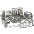 Vinod Deluxe 116 Pieces Griha Pravesh Set Elegant Gifting Option for Weddings Anniversaries and Auspicious Occasions