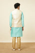Manyavar Biscuit Shade Jacket With Floral Work