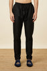 Manyavar Black Draped Kurta Jacket Set