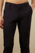 Manyavar Midnight Blue Bel Buti Patterned Indo Western Set