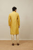 Manyavar Aurora Gold Vertical Patterned Kurta Set