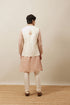 Manyavar Rich Cream Medallion Patterned Jacket