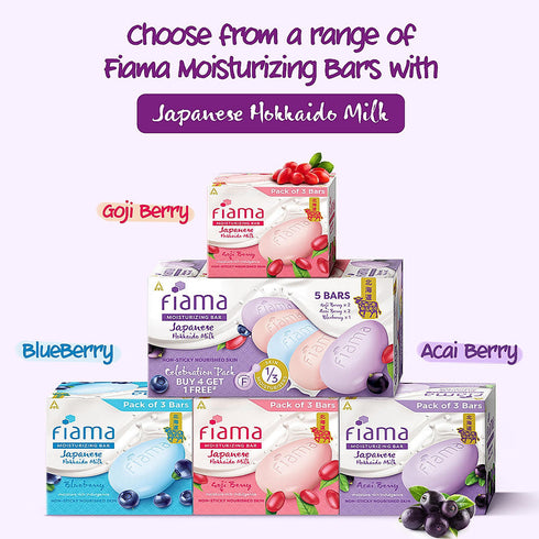 Fiama Moisturising Bars Pack