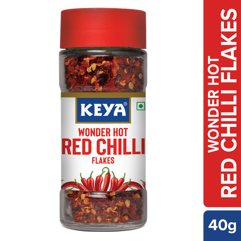 Keyafoods Keya Herb and Seasonings Combo Oregano 15g Garlic Bread Seasoning 50g Red Chilli Flakes 40g Pack of 3