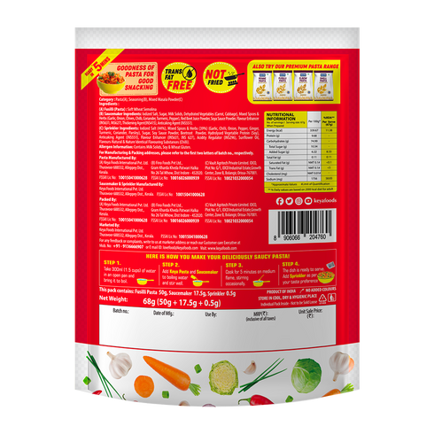 Keya Schezwan Pasta Chinese Style