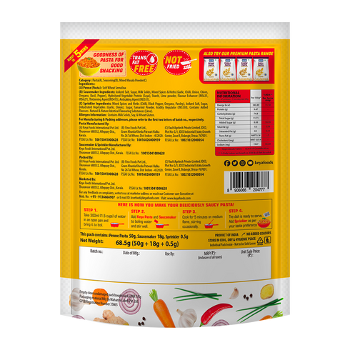 Keya Piri Piri Instant Pasta African Style