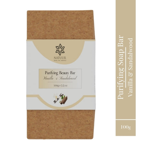 Natuur Vanilla & Sandalwood Purifying Soap