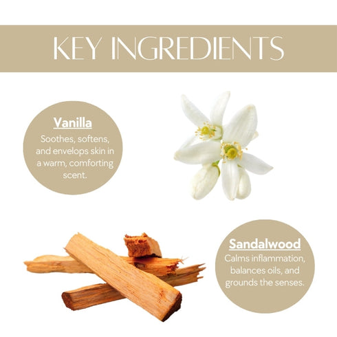 Natuur Vanilla & Sandalwood Purifying Soap