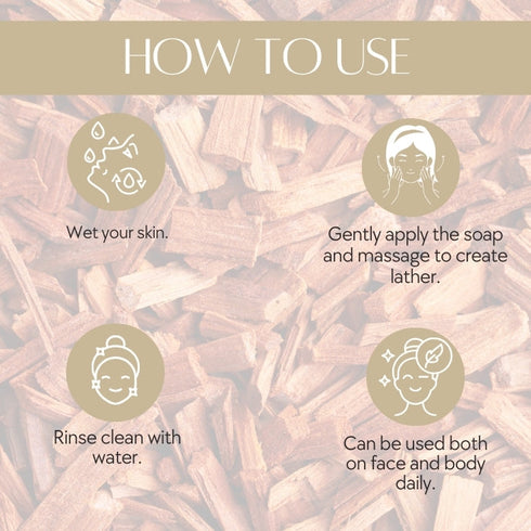 Natuur Vanilla & Sandalwood Purifying Soap