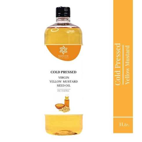 Natuur Cold Pressed Yellow Mustard Oil