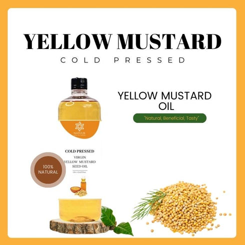 Natuur Cold Pressed Yellow Mustard Oil