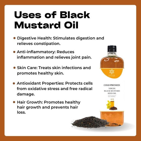 Natuur Black mustard oil