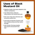Natuur Black mustard oil