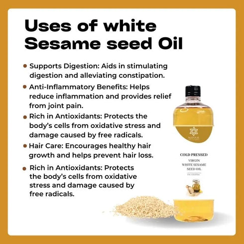 Natuur White Sesame seeds Oil