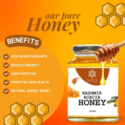 Natuur Pure Honey Kashmir Acacia