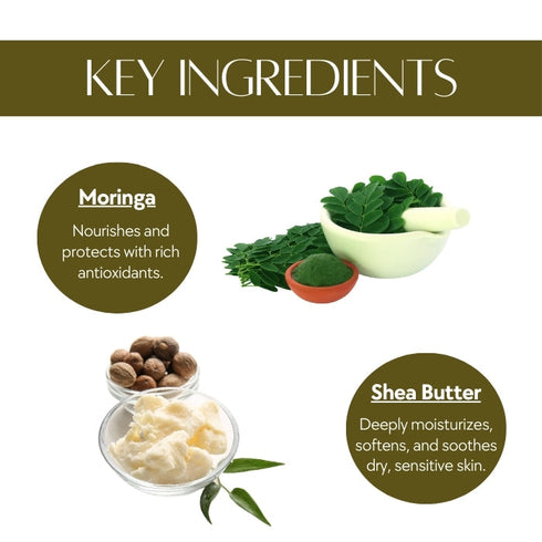 Natuur Moringa & Shea Butter Soap Anti Aging 100gm