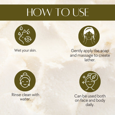 Natuur Moringa & Shea Butter Soap Anti Aging 100gm