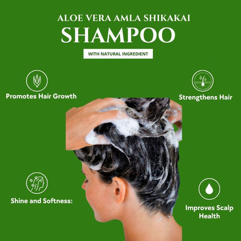 Natuur Aloe Vera Amla Shikakai Shampoo Smoothening