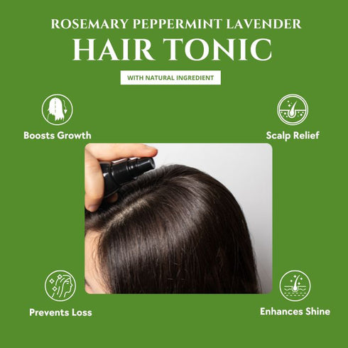 Natuur Hair Tonic Rosemary Peppermint Lavender 200ml