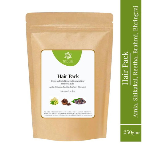 Natuur Natural Hair Pack for Hair Growth