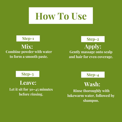 Natuur Natural Hair Pack for Hair Growth