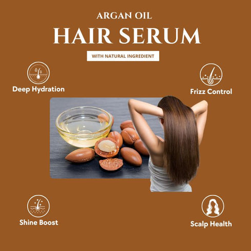 Natuur Natuur's Argan Oil Leave-In Serum Nourish & Shine