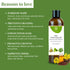 Natuur Hair Darkening Oil Mustard amla and henna 200ml