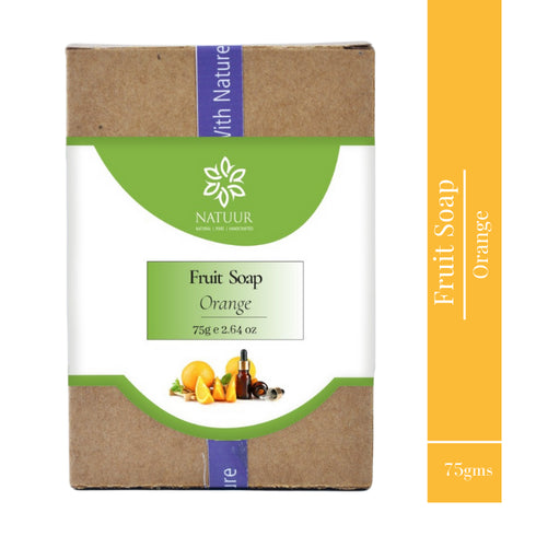 Natuur Fruit Soap Orange 75gm