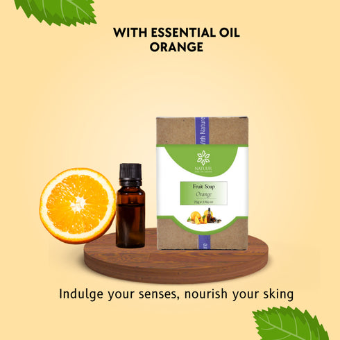 Natuur Fruit Soap Orange 75gm
