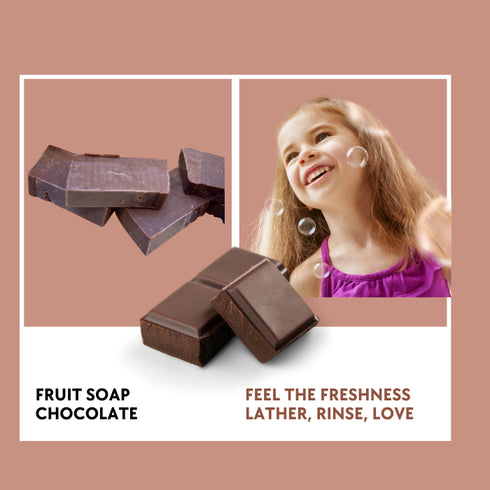 Natuur Fruit Soap Chocolate 75gm