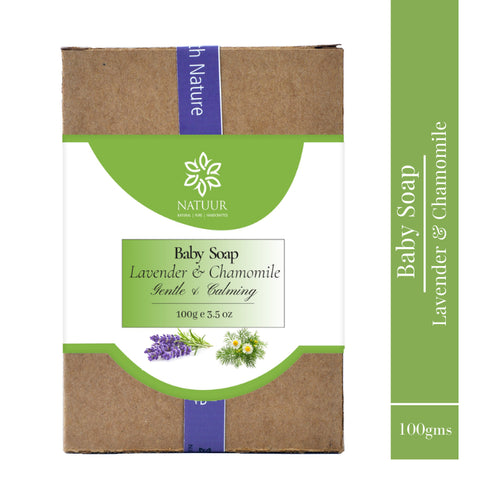 Natuur Baby Soap- Chamomile Gentle and calming 100gm