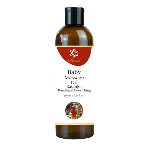 Natuur Baby Massage Oil Ratanjot For daytime massage 200ml