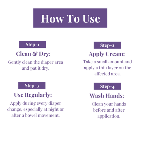 Natuur Baby Diaper Rash Cream- Sweet Almond & Vitamin E 100ml