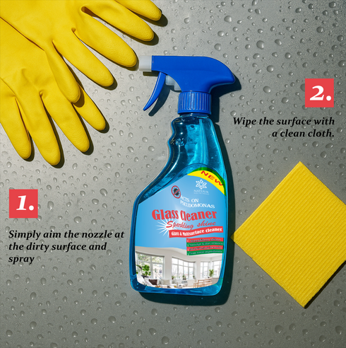 Natuur Glass Cleaner SPARKING CLEAR 500ml