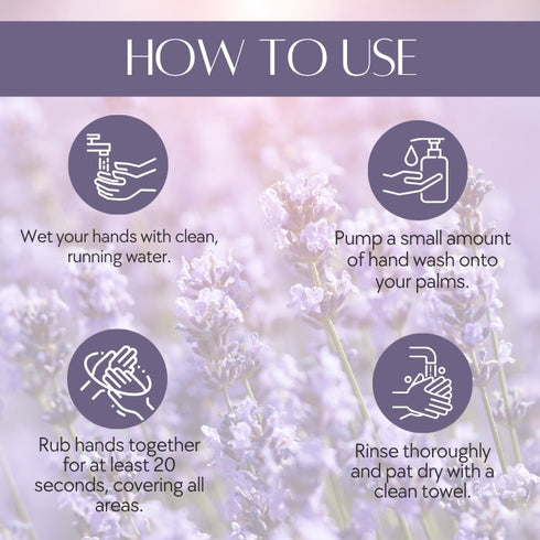 Natuur Hand Wash Anti Bacterial Lavender & Peppermint