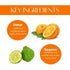 Natuur Eau De Toilette RADIANT ( Unisex) Orange and Bergamot 100ml