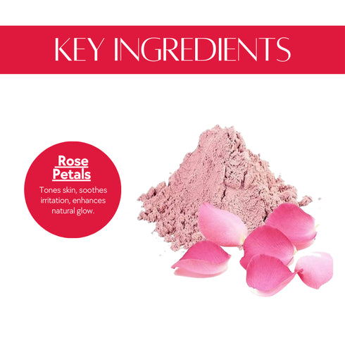 Natuur Pure Rose Petals Powder 100gm