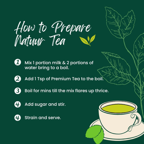 Natuur Premium Assam Broken Grades Tea Leaves