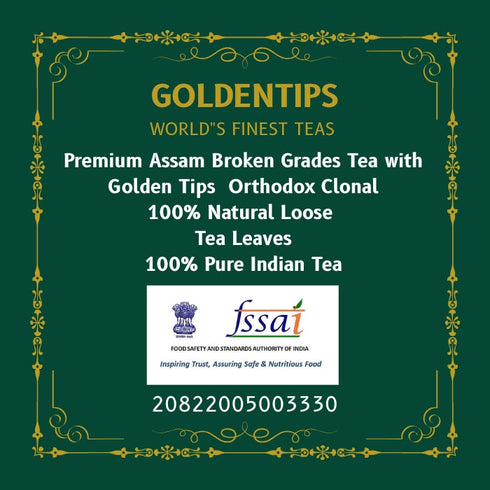 Natuur Premium Assam Broken Grades Tea Leaves