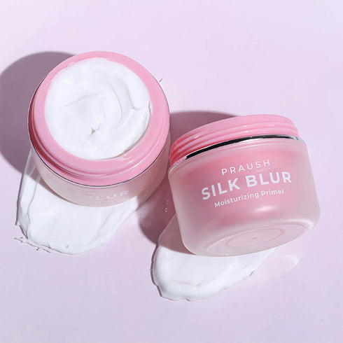 Praush 1 Silk Blur Moisturizing Primer + 1 Lipstick Daily Glam Bundle