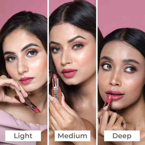 Praush 1 Silk Blur Moisturizing Primer + 1 Lipstick Daily Glam Bundle