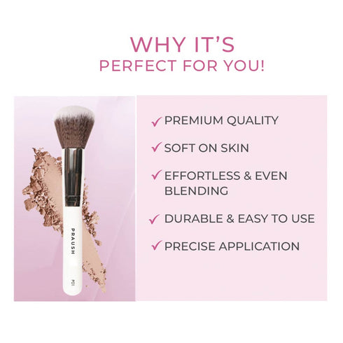 Praush P01 - Professional Powder Brush (Big)