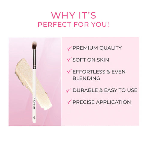 Praush P07 - Fluffy Eyeshadow Blending Brush (Big)
