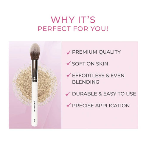 Praush P23 - Professional Powder Brush (Small)